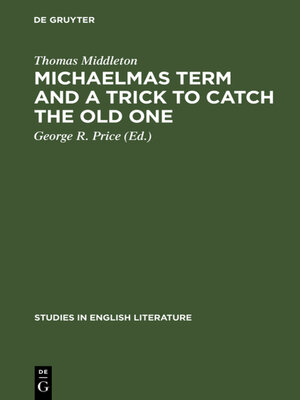 cover image of Michaelmas term and a trick to catch the old one